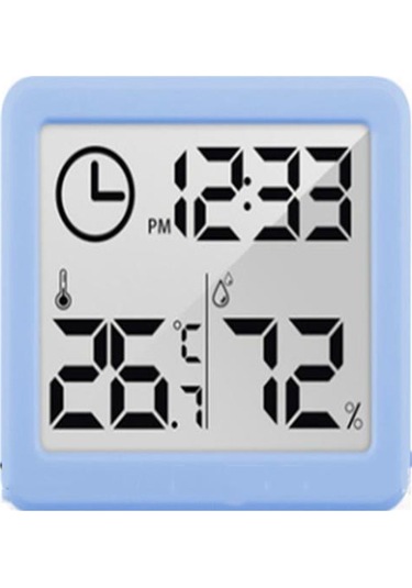 Mavi Yükseltme Xiaomi Youpin Dijital Lcd Kapalı Termometre Higrometre Ölçer