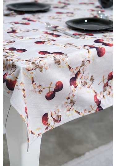 Sufre Sıvı Geçirmez Masa Örtüsü Sofra Bezi Sofra Örtüsü Piknik Örtüsü Kiraz
