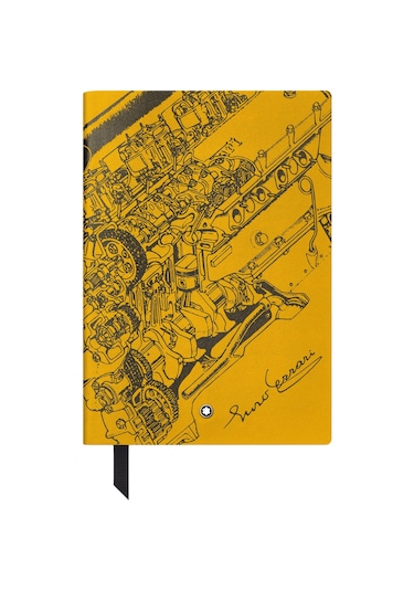 Montblanc Great Characters Enzo Ferrari Giallo Modena-astarlı Küç Sarı