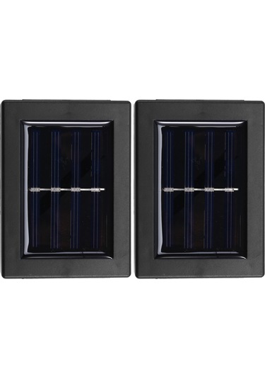 Açık Bahçe Güneş Duvar Işıkları Yukarı Ve Aşağı Su Geçirmez Duvar Işıkları, A Siyah