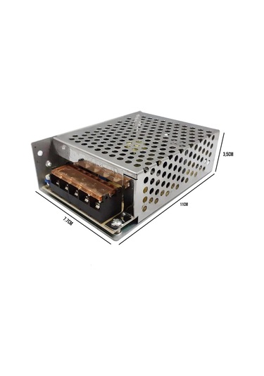 Polaxtor Mz-19628 Metal Kasa Adaptör 12 Volt 5 Amper