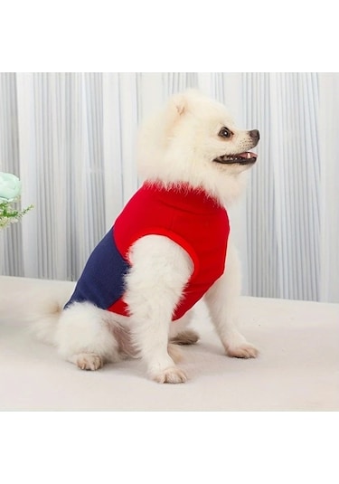 Maxaccess Yeşil L Mevsimlik Küçük Köpek Kapüşonlu Süveter Yumuşak Polyester Örgü Makinede Yıkanabilir Sıcak Tüylü Astarlı Fransız Bulldog Pug Teddy Corgi