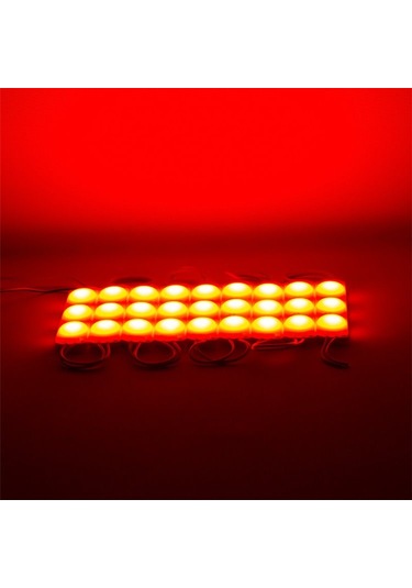 24 Volt Kırmızı Modül Led 1,5 Watt 10 Adet 5155