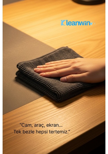 Titan Mikrofiber Bez 40x40cm 4 Adet Oto Yıkama Kurulama Bezi Leke Bırakmaz Cam Havlu