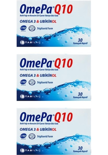 Omepa Q10 30 Kapsül 3 Adet
