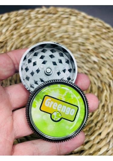 Tobaccoturk724 Greengo Metal 2 Parça Tütün Öğütücü Grinder 45 MM
