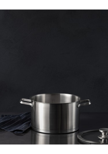 Madame Coco Raye Derin Tencere - Çelik - 24 Cm 8684427146248 Çok Renkli