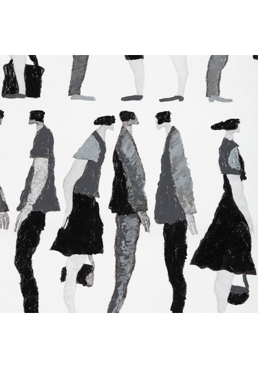 Homo Rho Çerçeveli Yağlıboya Tablo 90x120cm