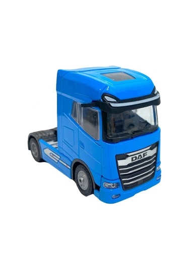 Metal Daf Tır Kafası Işıklı Müzikli Oyuncak 12 Cm Çok Renkli