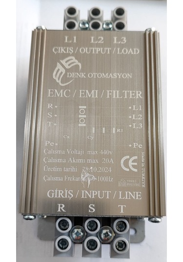 Denk Dp20 ,3-faz 380v/20a Emc Filtre
