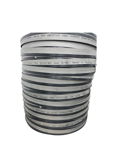 Röntgen 3,66x27x0,9 Bimetal Şerit Testere 3/4 Diş - M-51 Paslanmaz