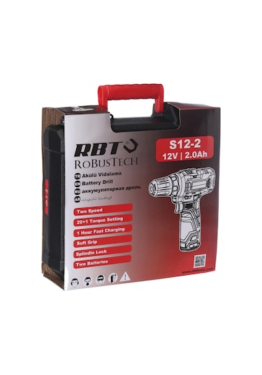 Rbt Robustech S12-2 12V 2 Ah Li-ion Çift Akülü Vidalama