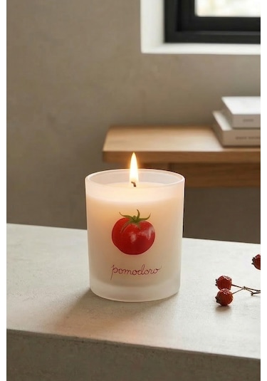 Rakle x Bengi Kurtcebe Pomodoro El Yapımı 3'lü Mum Seti 120 gr