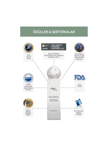 Kundal Green By White Tea Perfumed Hair Mist 40 ML