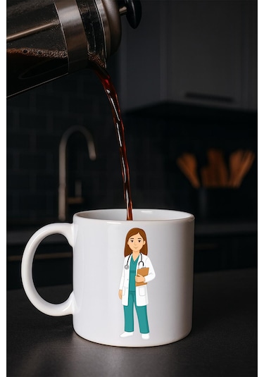 Meslek Baskili Kupa Kadin Doktor