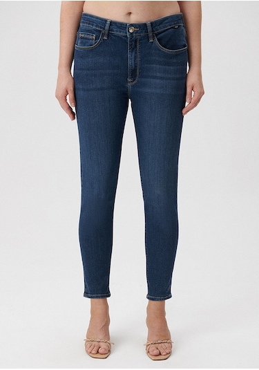 Mavi - Marli Koyu Mavi Nolita Jean Pantolon 101339-35246 Lacivert
