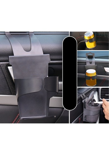 Moveevo Oto İç Mekan Hava Çıkışlı Su Bardak Tutucu, Farklı Boyutlarda İçecekleri Sabitler, Kararlı Ve Dayanıklı Plastik Tasarım