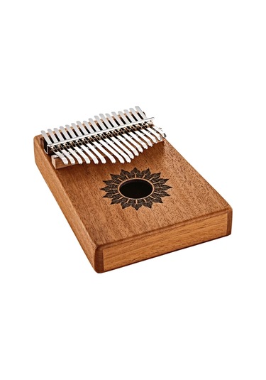 Meinl Sonic Energy Kl1708h Sound Hole C Major 17 Note Kalimba Mahogany Matte