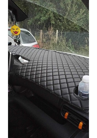 Fiat Doblo 2024 Vip Deri Torpido Koruyucu Örtü