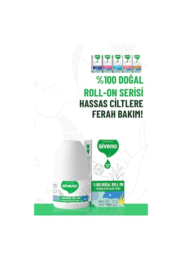 Siveno Aloe Vera İçerikli Vegan Roll-On Deodorant 50 ML