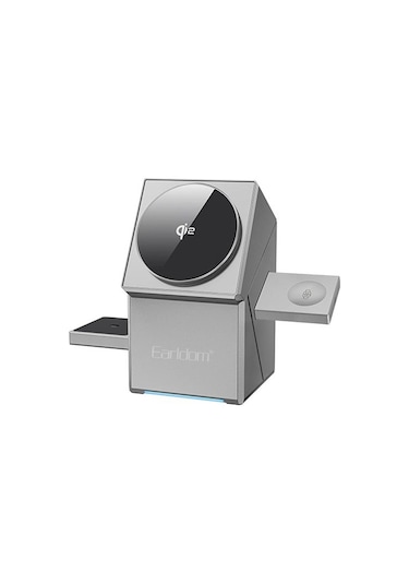 Earldom Wc65 3 İn 1 15w Telefon 2.5w Saat Ve 5w Airpods Uyumlu Charger