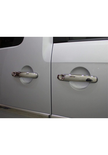 Vw Volkswagen Caddy Uyumlu Kapı Kolu 4 Parça 2021 Ve Üzeri Paslanmaz Krom