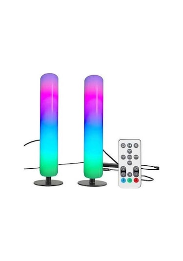 Fastbuy Rgb Odada Stüdyo Tv Zemin Aydınlatması, Kumandalı İkili Renk Değiştirme, Yüksek Kaliteli Diğer