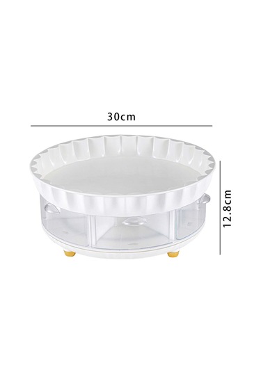 Suntek Lazy Susans 360 Rotasyonlu Şifonyer Kiler Dolabı Için