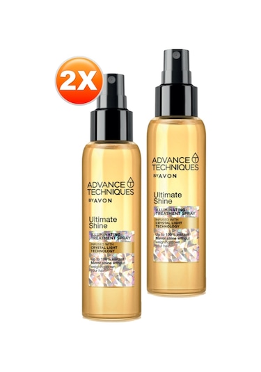 Avon Advance Techniques Parlaklık Veren Saç Bakım Spreyi 2 x 100 ML