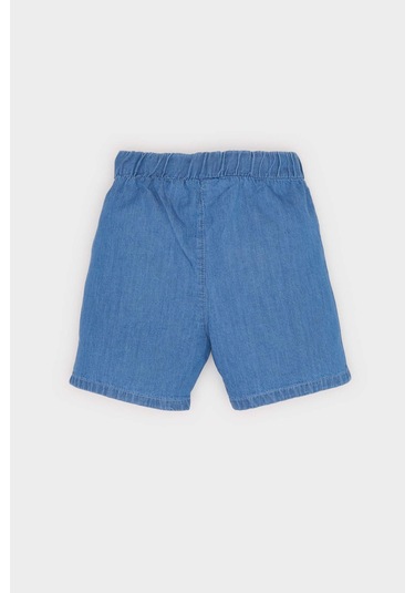 DeFacto Erkek Bebek Beli Lastikli Jean Şort E6837A525SMBE394 Mavi DeFacto Erkek Bebek Beli Lastikli Jean Şort E6837A525SMBE394 Mavi