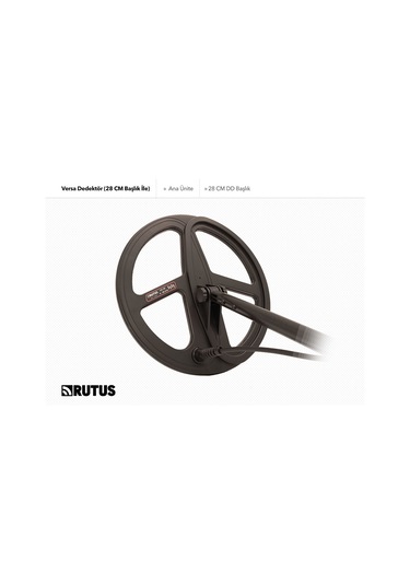 Rutus Versa Dedektör 28cm Dd Başlık İle