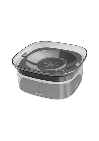 Lemestar Köpek Kedi Yavaş İçme Kaseği - Tıkanma Önleyici, Kaymaz Tabanlı, Büyük Kapasiteli, Su/food Kullanıma Uygun Siyah Pet Kase