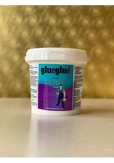 1 KG Ovalit Glueglue Ithal Duvar Kağıdı Tutkalı Sıvı