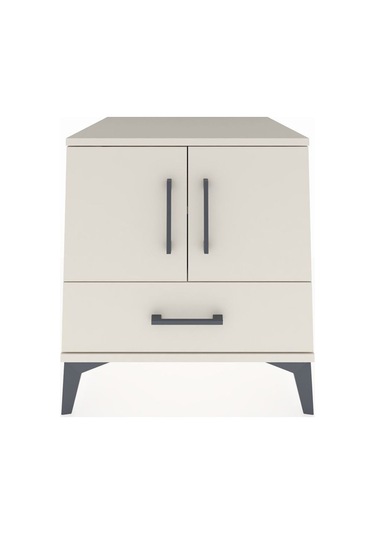 Kronos Komodin 2 Raflı Tek Çekmeceli 2 Kapaklı 60x59x64 Aytaşı-aytaşı Aytası