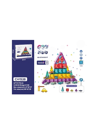3.75cm Mini Blok 93 Parça