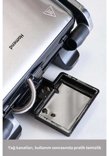 Homend Grilliant 1366H 2000 W Tost Makinesi