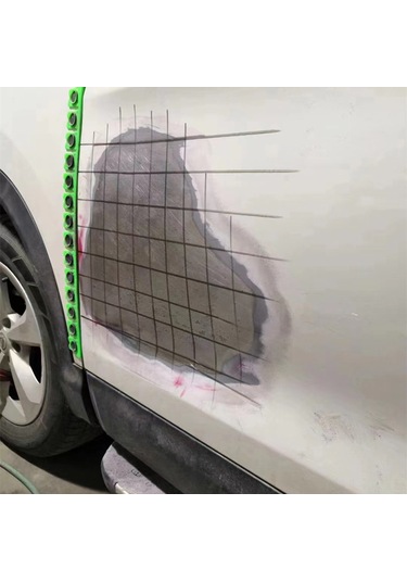 Shineyee Otomotiv Tamirinde Kullanılan Manyetik Koruma Şeridi, 550mm Yeşil Tpa Malzeme