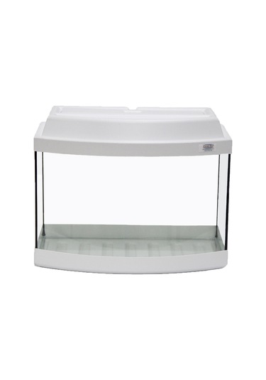 Kanki Pet Akvaryum Bombeli Beyaz Tam Kapaklı 50 CM