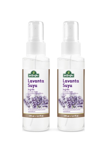 Arifoğlu Lavanta Suyu Sprey Set 100 ML x 2