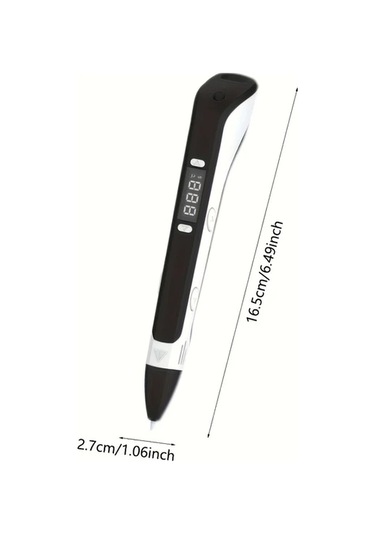 Techbloom 3d Yazıcı Çizim Kalemi Seti Dıy Baskı Aracı 11811 İnç 40 Renk Pla Filament Lcd Ekran