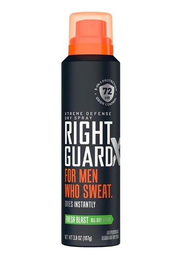 Right Guard Xtreme Defense Fresh Blast Antiperspirant Sprey Deodorant 107gr