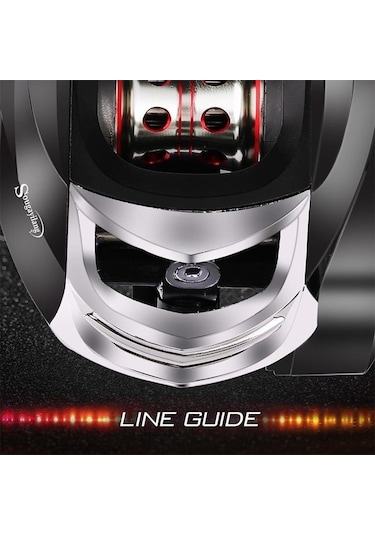 Pazly 18bb Balıkçılık Reel 7.2:1 Çift Fren Sol/sağ El Döküm Makarası Left Ultra Pürüzsüz