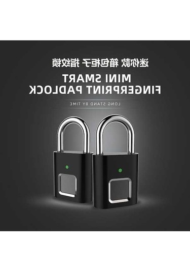 Createtech Akıllı Parmak İzi Kilitli Mini Kasa - Pratik Ve Güvenli Çözüm Diğer