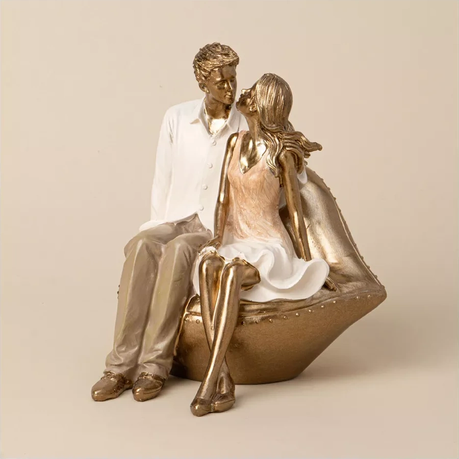 Lefard İç Mekân Figürü "aşıklar" Heykelciği 15.5x17.5 Cm 215262858