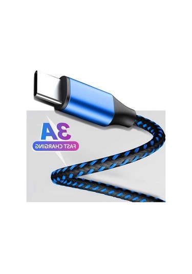 Prestigegoods Anmone 3a 18w Hızlı Şarj Tipi C Usb Kablosu Samsung Uyumlu Xiaomi Redmi İçin Huawei Tip C Cep Telefonu Şarj Kablosu