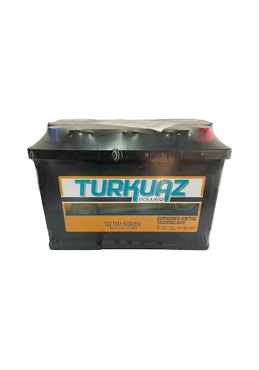 Turkuaz 12 V 75 Ah 600 A Akü
