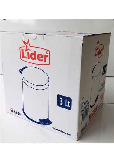 Lider 3 Lt Pedallı Çöp Kovası