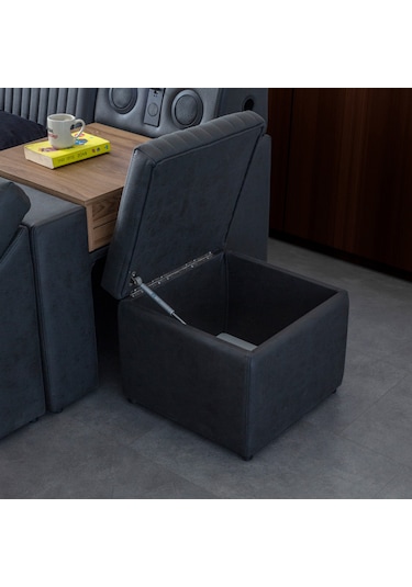 Eymense Sunshine Tv Modullü Akıllı Lüx Karyola Antrasit