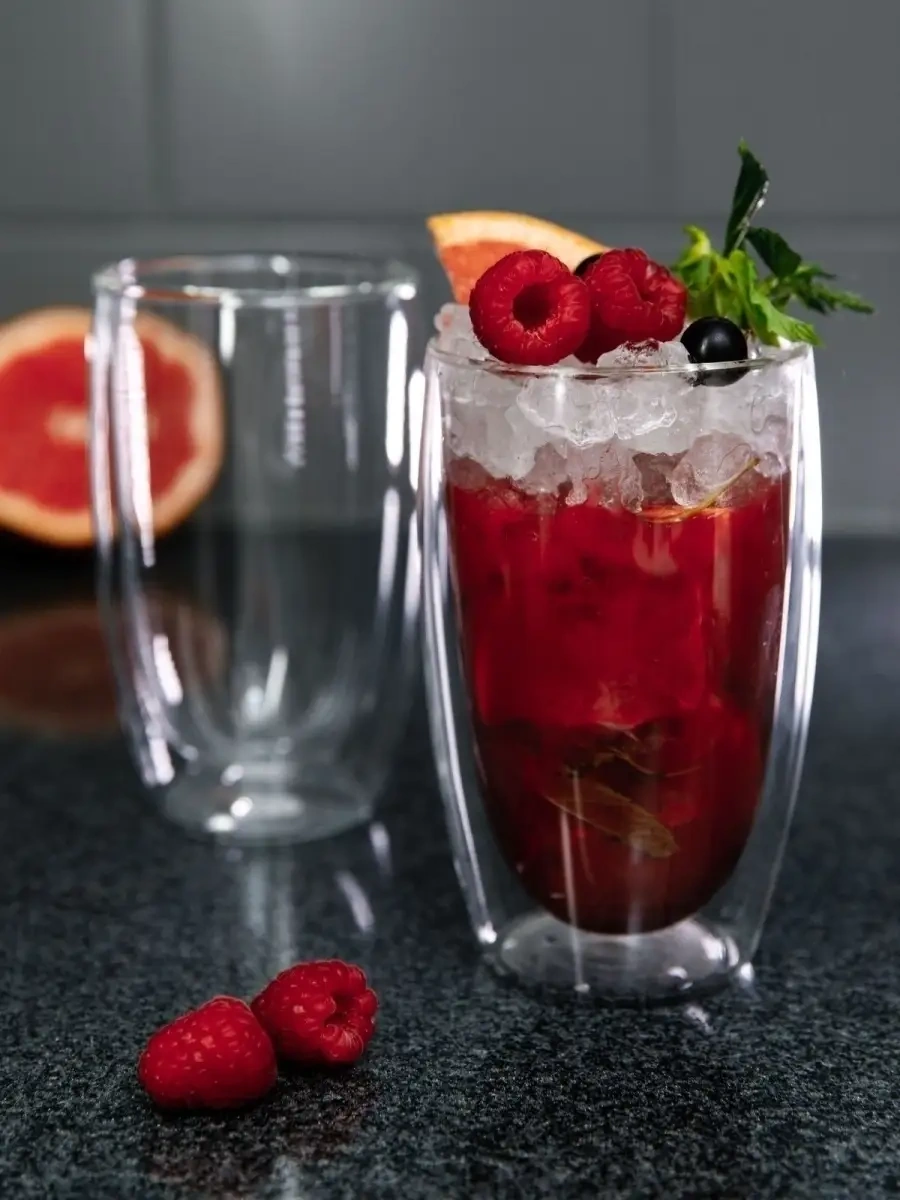 Cnglass Latte Ve Çay İçin 400 Ml 2 Adet Kapaklı Bardak 22019689 Beyaz