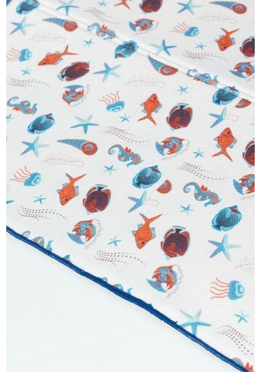 Bulaşık Kurutma Örtüsü, Bulaşıklık, Tezgah Üstü Bulaşık Matı, Süper Emici Mutfak Matı, Balık Desenli Çok Renkli